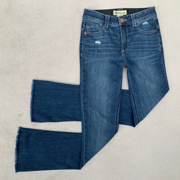 Democracy Women's Boot Cut Jeans - Dark Blue - Picture 3 of 14